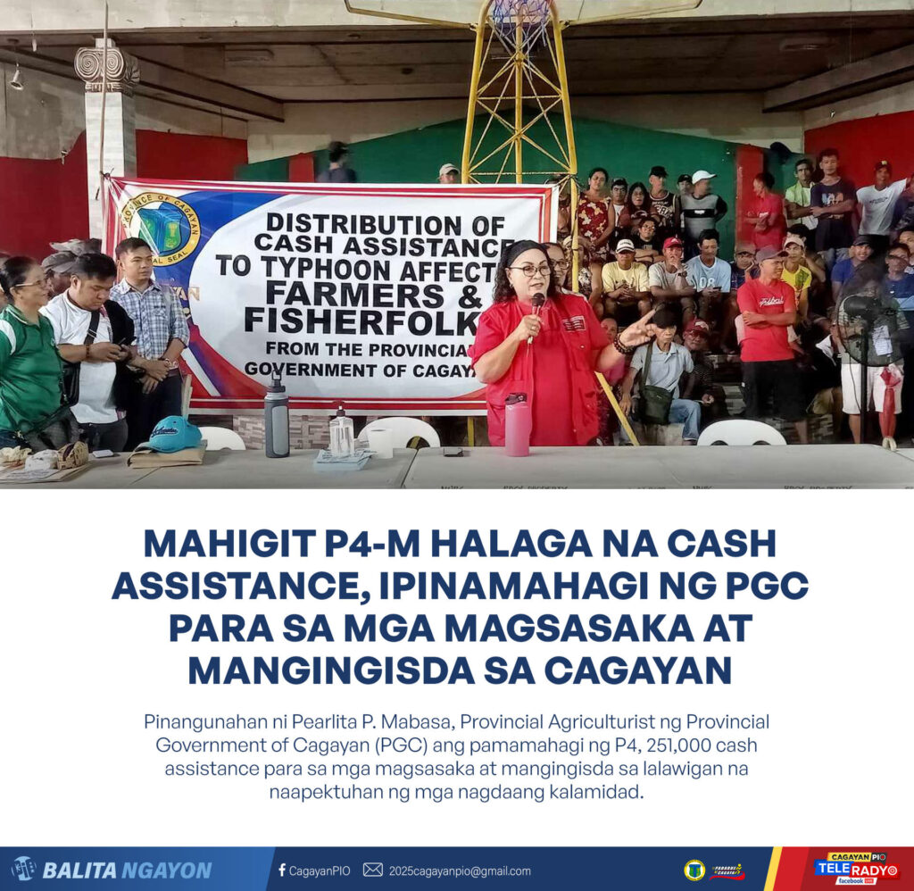 Mahigit P M Halaga Na Cash Assistance Ipinamahagi Ng Pgc Para Sa Mga