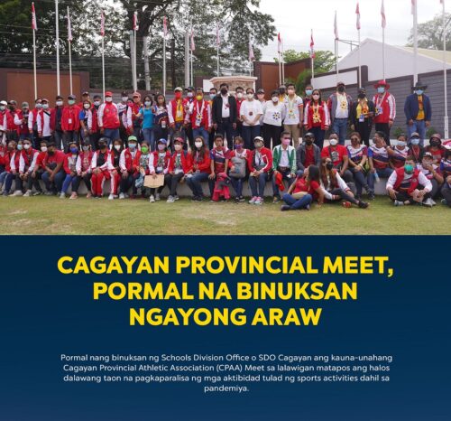 CAGAYAN PROVINCIAL MEET, PORMAL NA BINUKSAN NGAYONG ARAW | Provincial ...